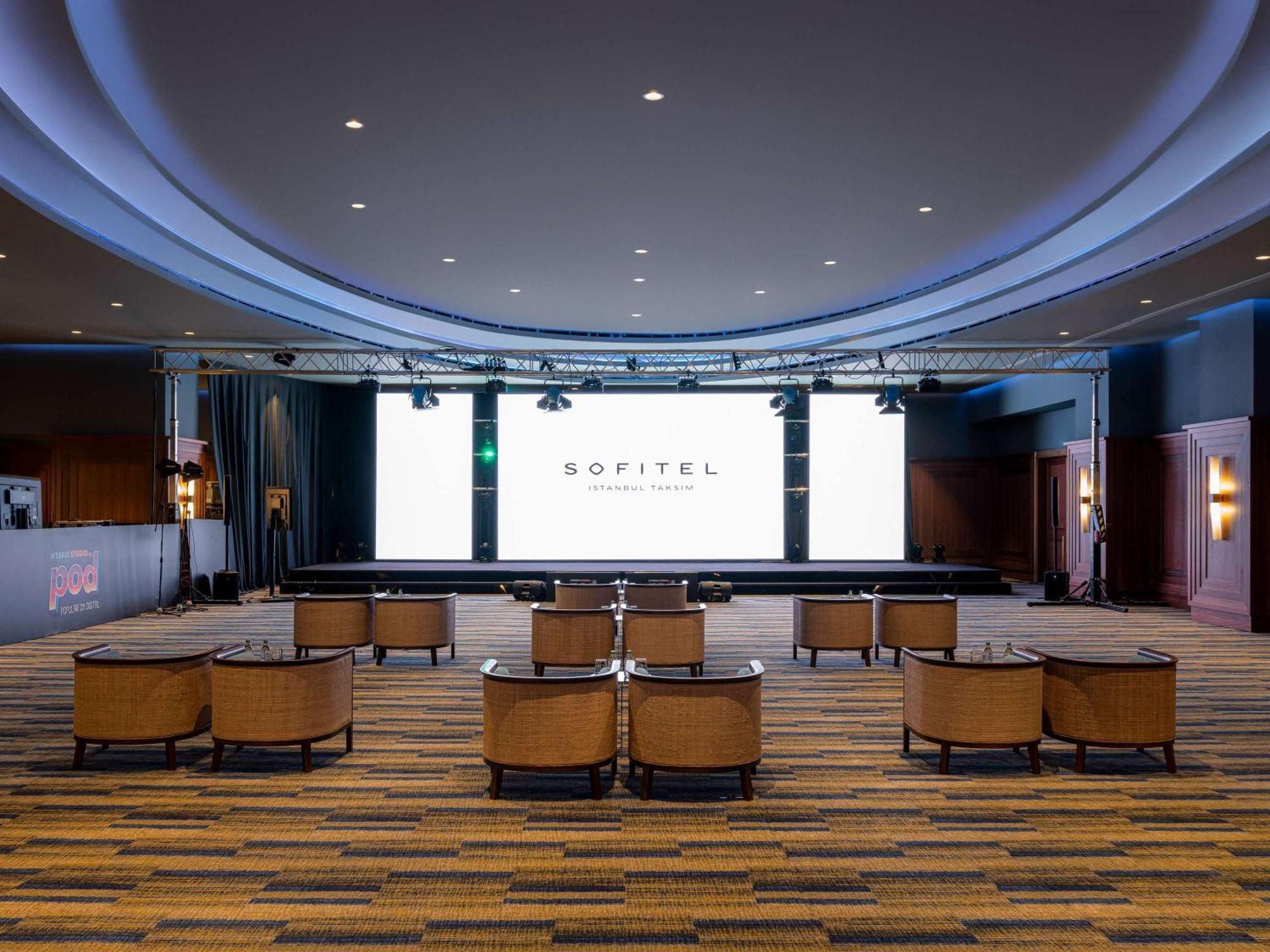 Sofitel Istanbul Taksim Hotel Bagian luar foto The Grand Ballroom