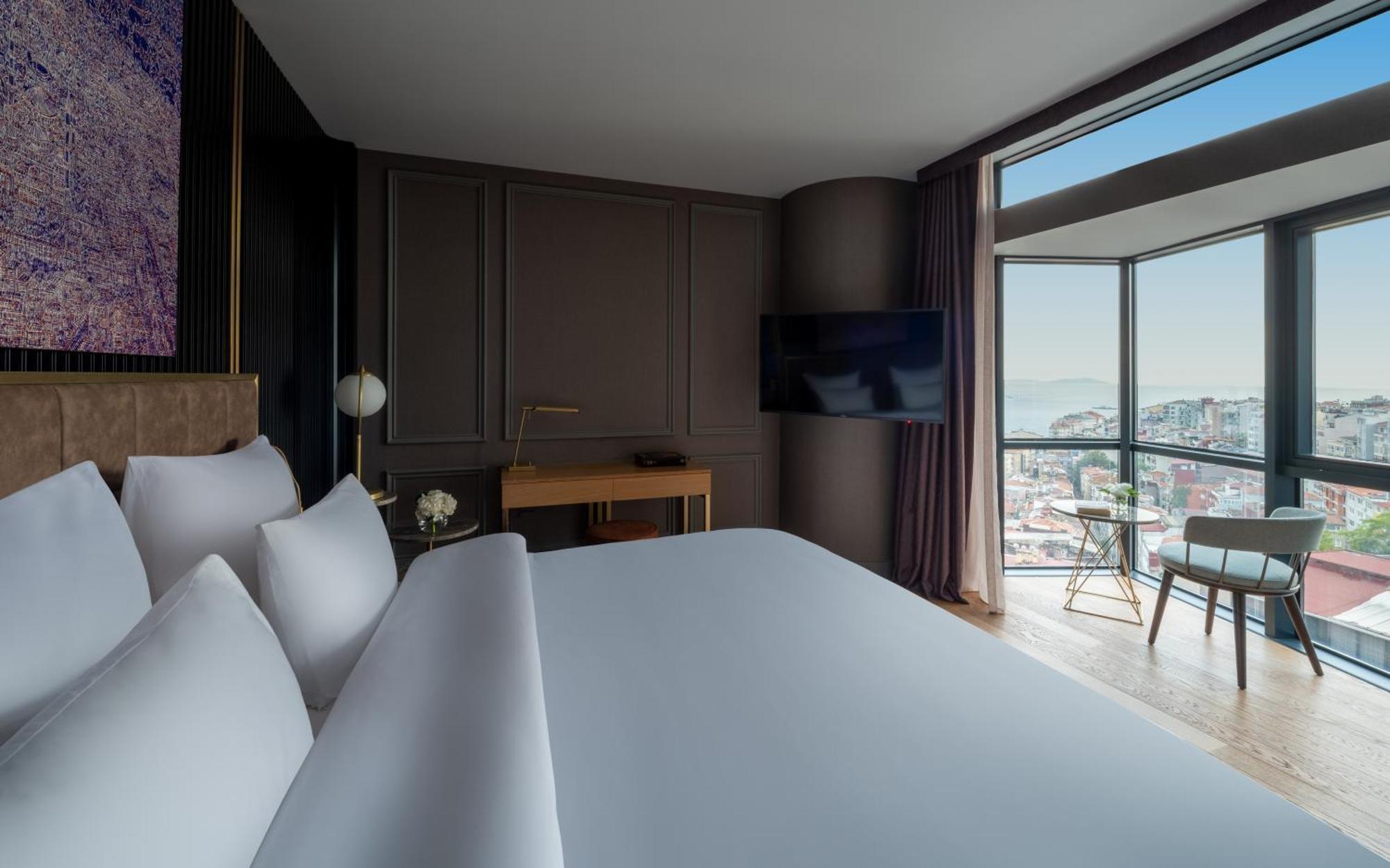Sofitel Istanbul Taksim Hotel Bagian luar foto Deluxe Room