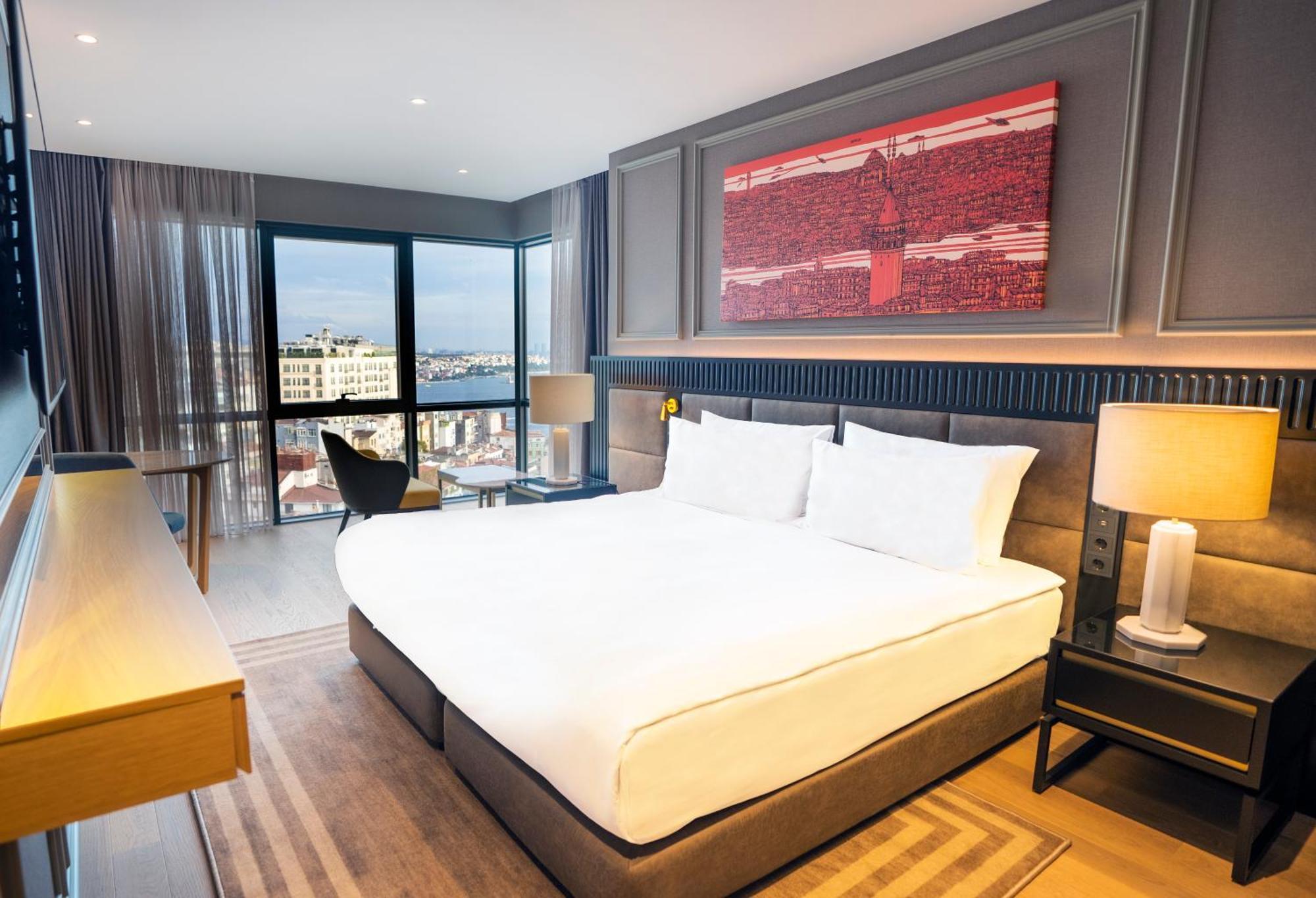 Sofitel Istanbul Taksim Hotel Bagian luar foto Deluxe Room